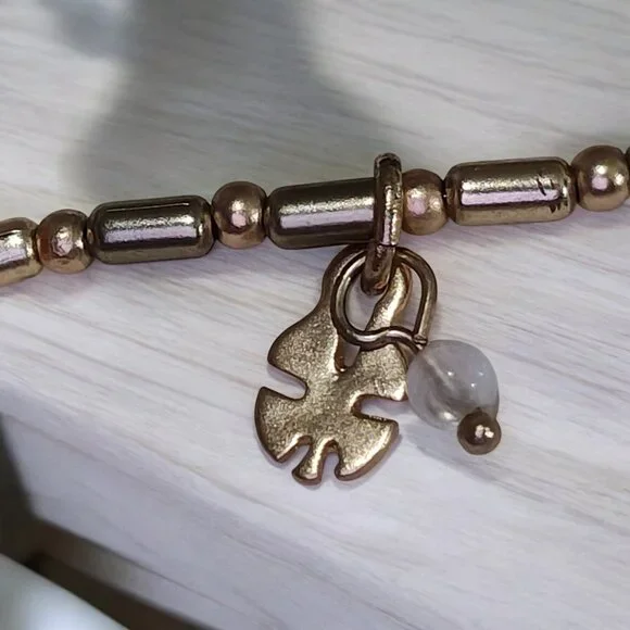 LUCKY BRAND Beaded Bracelet & Earrings Set - Picture 4 of 6